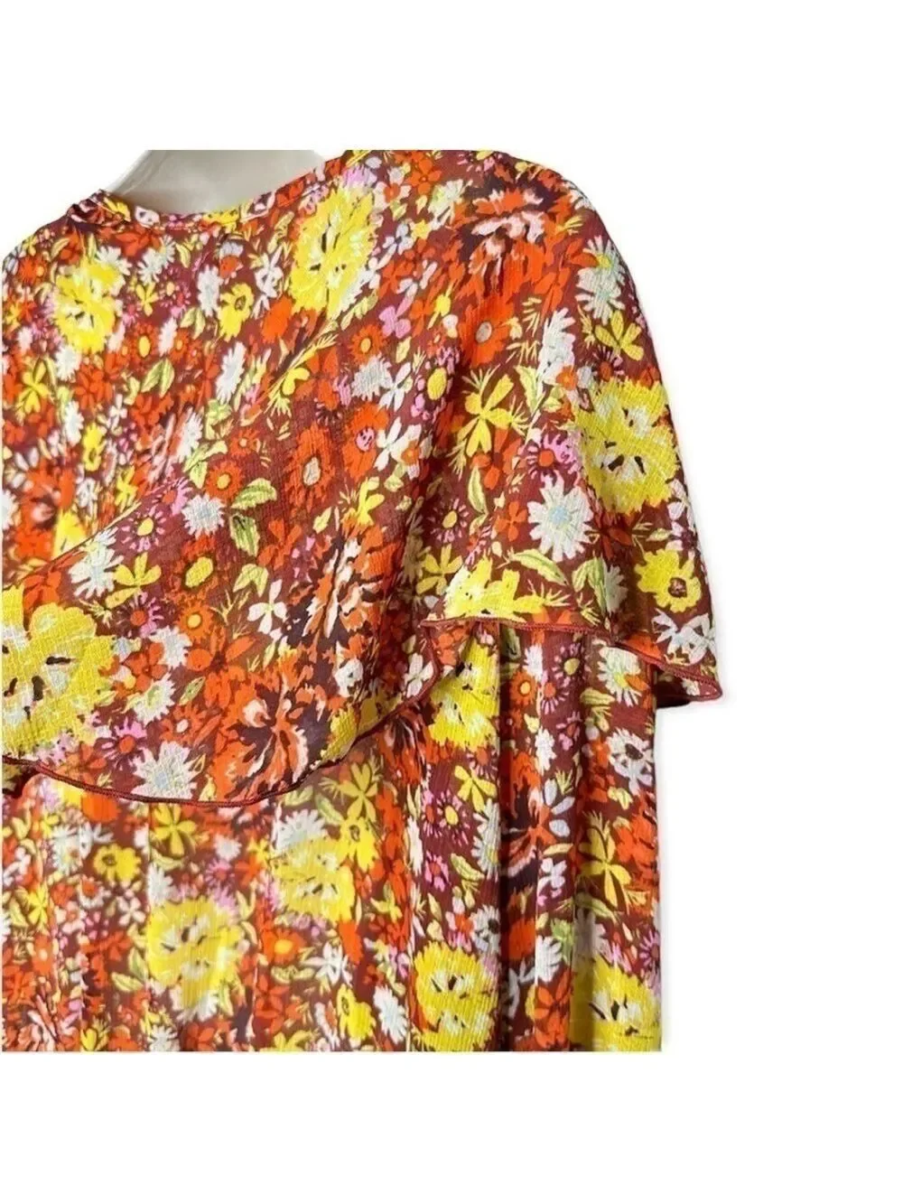 Intimately Free People Floral Lace Bodysuit Size L